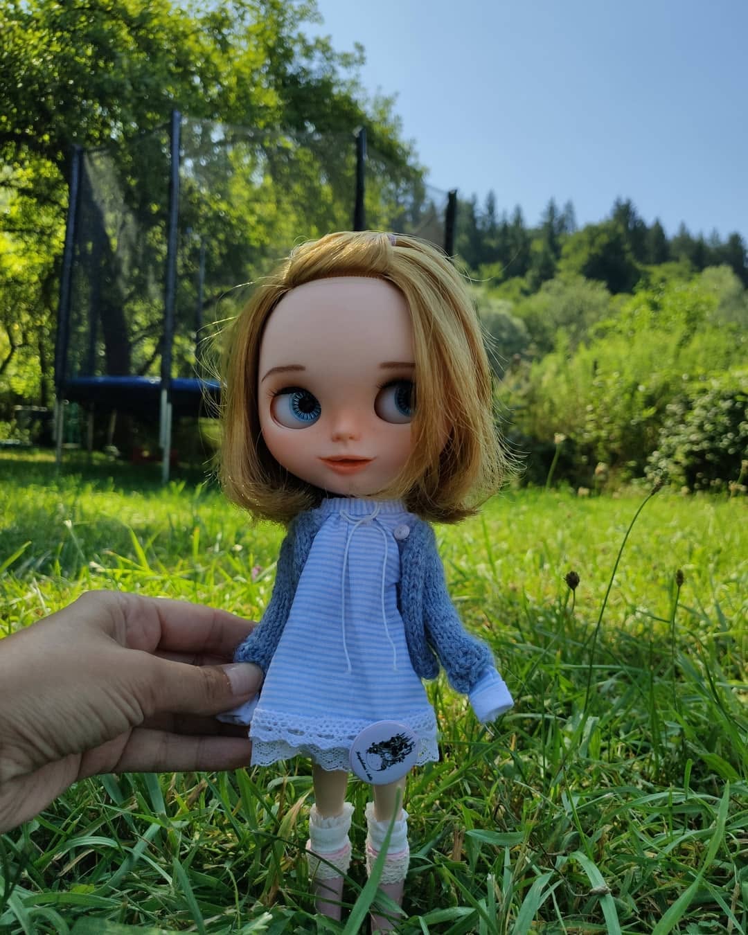 Handmade art doll Aurora